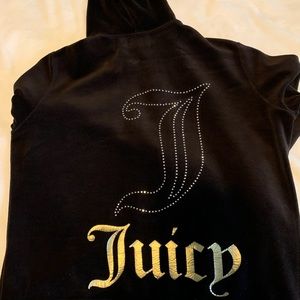 Junior size XL Velour Juicy Couture Hoodie
